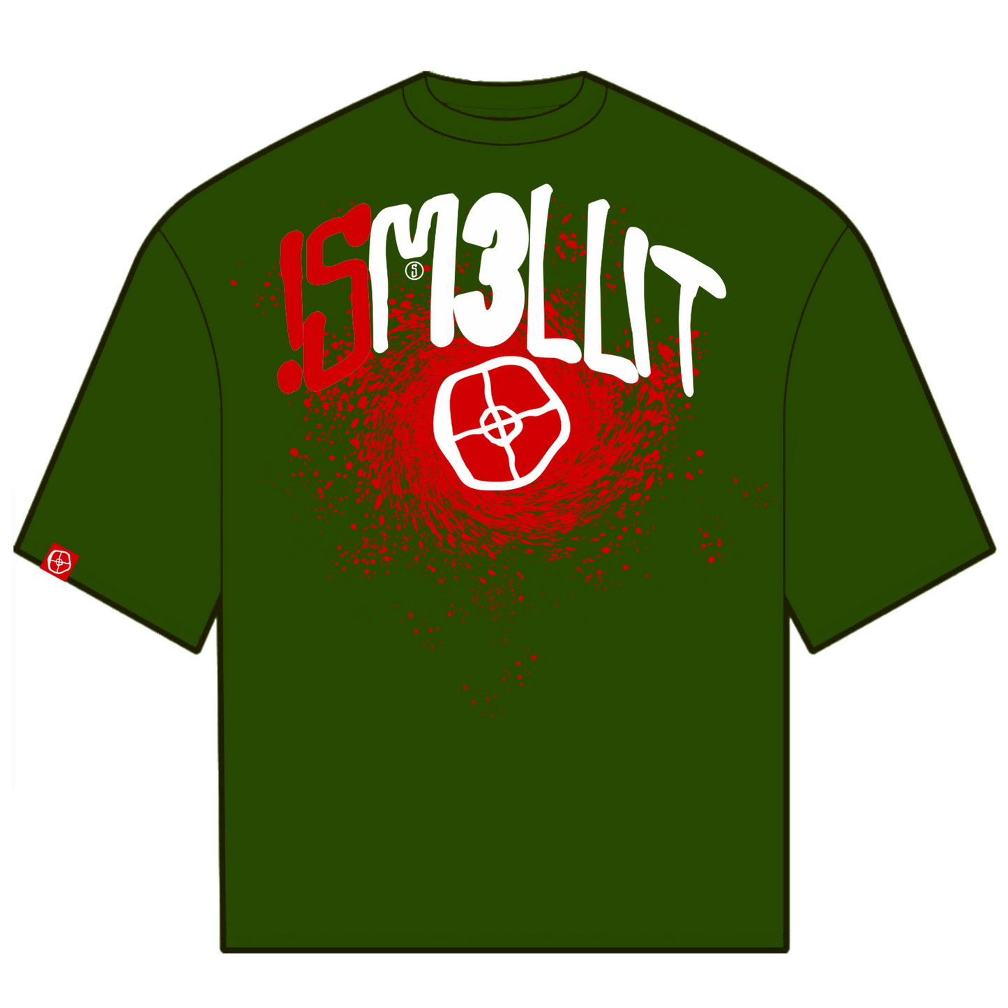 sm3llit baggy tee G&R